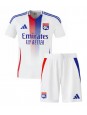 Olympique Lyonnais Alexandre Lacazette #10 Hjemmedraktsett Barn 2024-25 Korte ermer (+ bukser)